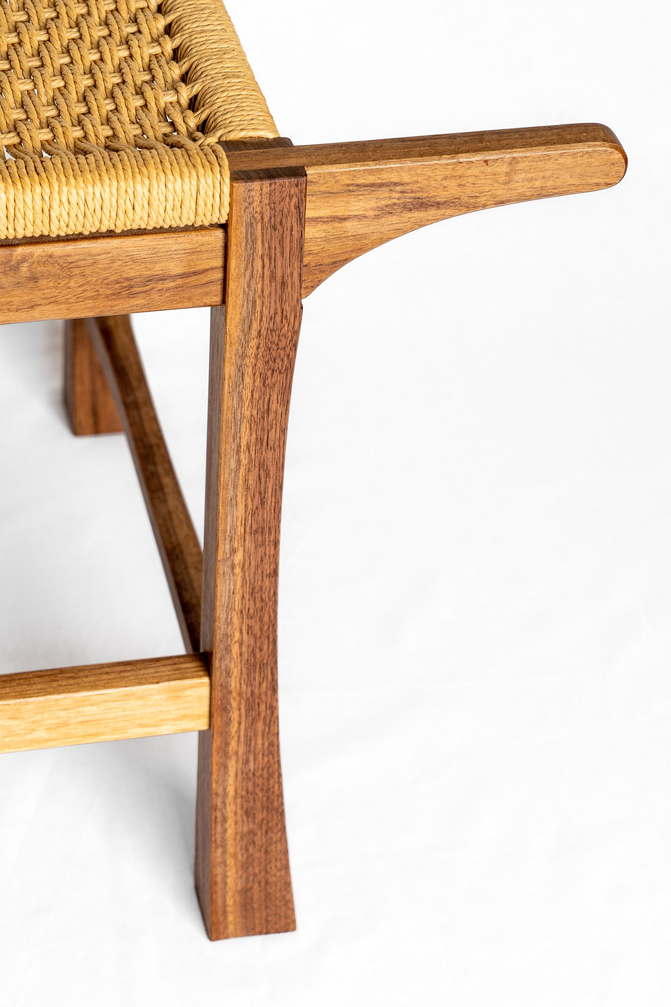 Danish Weave Bench – Qualizza Fine Woodworking